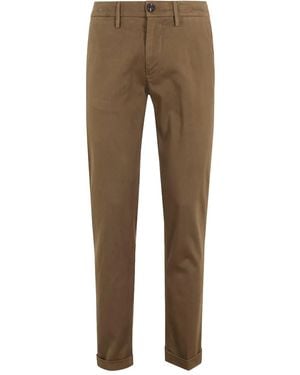 Re-hash Pantalon Chino À Patch Logo - Neutre