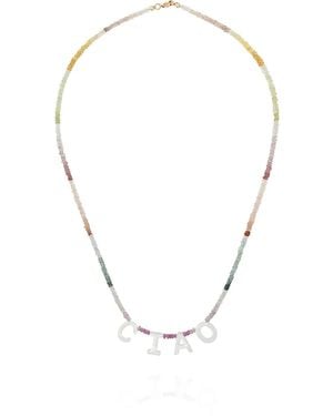 Roxanne First Collana Con Zaffiri Ciao - Rosso