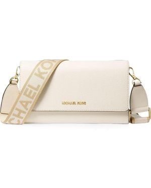 Michael Kors Bandolera Con Placa Del Logo - Neutro