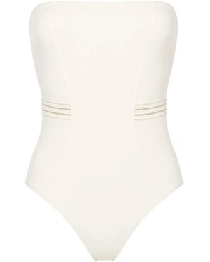 Eres Pétillant Strapless Swimsuit - White