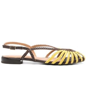Gioseppo Masalani Leather Sandals - Metallic