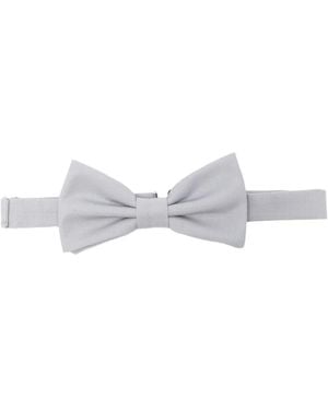 Patrizia Pepe Pre-Tied Bow Tie - White