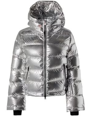Perfect Moment Polar Flare Down Jacket - Grey