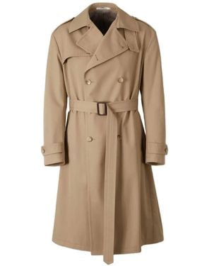 Tagliatore Trench Ceinturé À Boutonnière Croisée - Natural