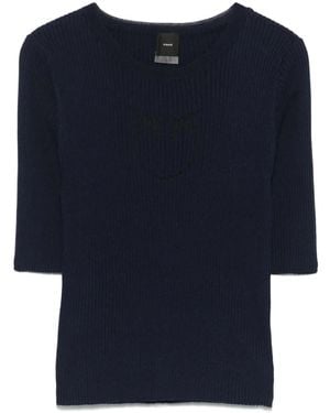 Pinko Love Birds T-Shirt - Blue