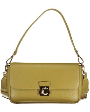 Coccinelle Pebbled-Leather Tote Bag - Metallic