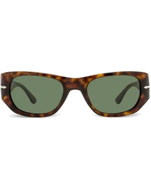 Persol Rectangle-Frame Sunglasses - Green