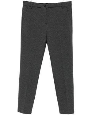 Pinko Bello Belt-Loop Trousers - Grey