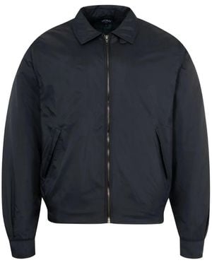 Noah Zip-Up Bomber Jacket - Blue