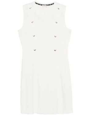 Liu Jo Short Interlock Jersey Dress - White