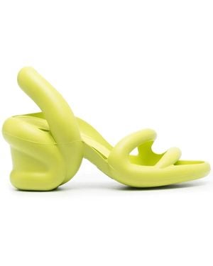 Camper 80Mm Kobarah Slingback Sandals - Yellow