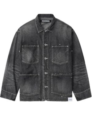 Neighborhood Multi-Pocket Denim Jacket - Gray