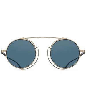 Matsuda M3154 Round-Frame Sunglasses - Blue