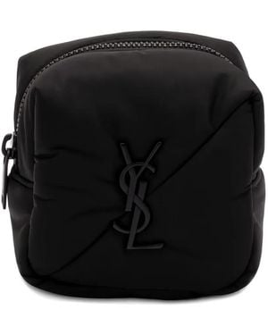 Saint Laurent ロゴ ケース - ブラック