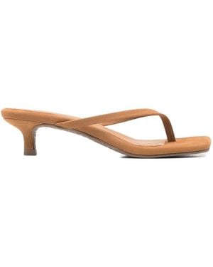 TKEES Sandalias Julia Con Tacón - Marrón