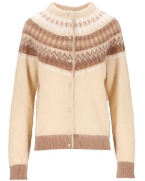 Max Mara Meringa Cardigan - Natural