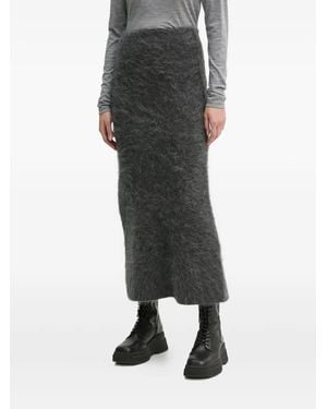 By Malene Birger Estille Wool-Blend Skirt - Black