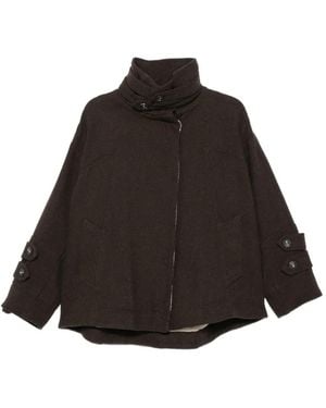 Antonio Marras Button-Detail High-Neck Jacket - Black