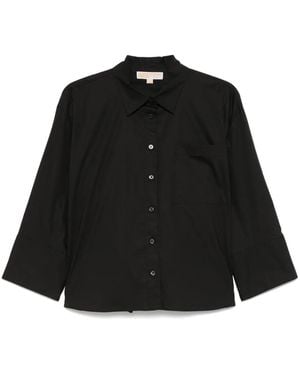 MICHAEL Michael Kors Poplin Shirt - Black