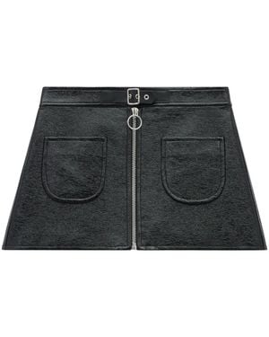 Courreges Mini Skirt - Black