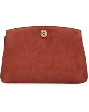 Liffner Pushlock Cross Body Bag - Red