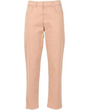 Lorena Antoniazzi Classic-Pocket Jeans - Natural