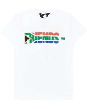 Vlone(GOAT) Logo Short-Sleeve T-Shirt - White