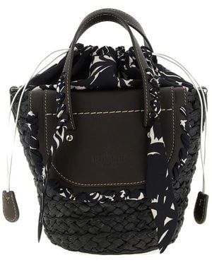 CUBA LAB Bolso Shopper Tejido - Negro