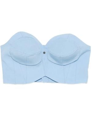 Rabanne Cropped Top - Blauw