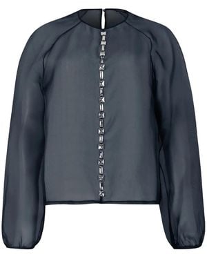 Fabiana Filippi Embellished Blouse - Blue