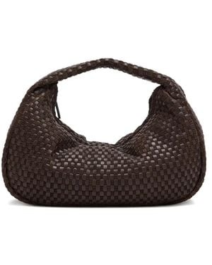 St. Agni Mini Bon Bon Geweven Boekentas - Zwart