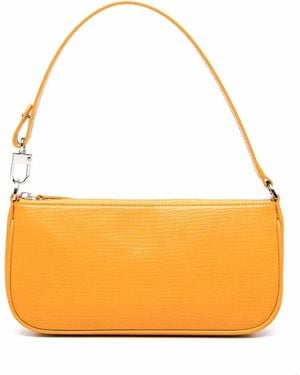 BY FAR Rachel Leather Shoulder Bag - Orange