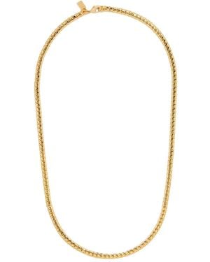 Crystal Haze Jewelry Oslo Chain Necklace - White