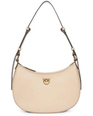 Pinko Borsa A Spalla Love Half Moon Piccola - Neutro