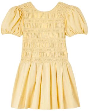 Ganni Mini Dress - Natural
