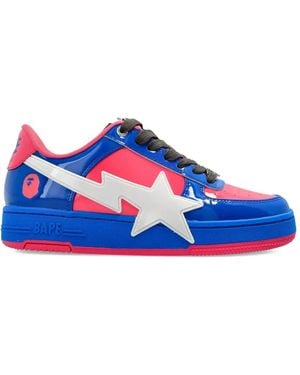 A Bathing Ape Star-Motif Sneakers - Blau