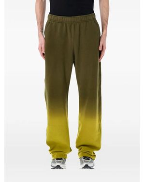 Nike X Nocta Open-Hem Fleece Track Trousers - Green