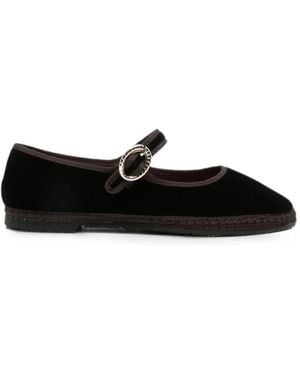 Flabelus Sethe Ballet Flats - Black