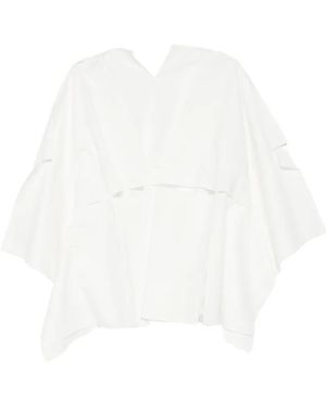 Niccolò Pasqualetti Panello V-Neck Top - White