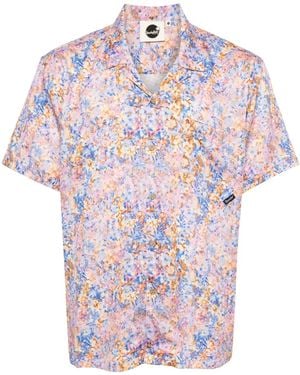 Boardies Floral-Print Lyocell Shirt - Pink