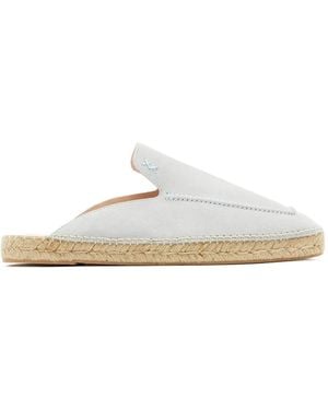 Forsa Emmanuel Suede Espadrilles - White