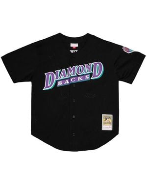 Mitchell & Ness Authentic Bp Mlb Arizona Diamondbacks 1999 Randy Johnson T-Shirt - Black