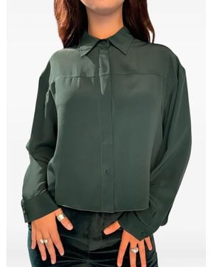 ..,merci Buttoned Shirt - Green