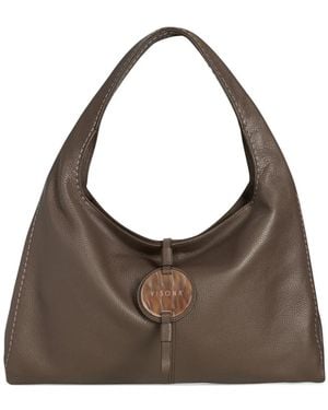 VISONA Positano Shoulder Bag - Brown