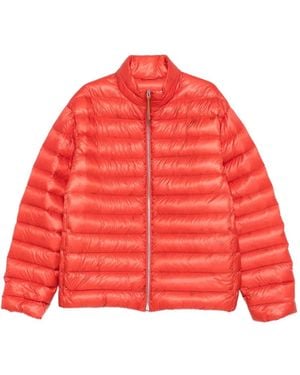 Jil Sander Quilted Down Jacket - Red