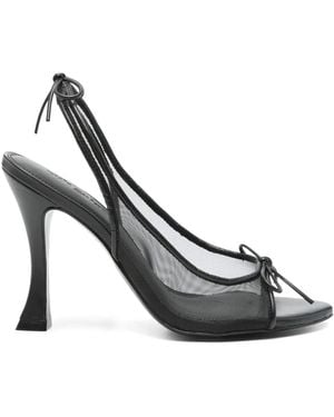 Cult Gaia 10Mm Cici Slingback Pumps - Metallic