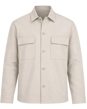 Calvin Klein Camicia Con Taschino - Neutro