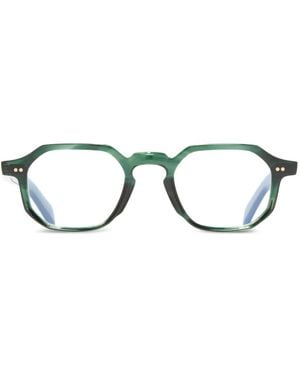 Cutler and Gross Gafas Con Montura Geométrica - Verde