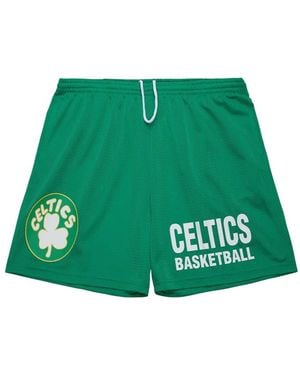 Mitchell & Ness Boston Celtics Hardwood Classics Gameday Shorts - Green