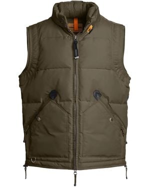 Parajumpers Quilted Padded Vest - Green